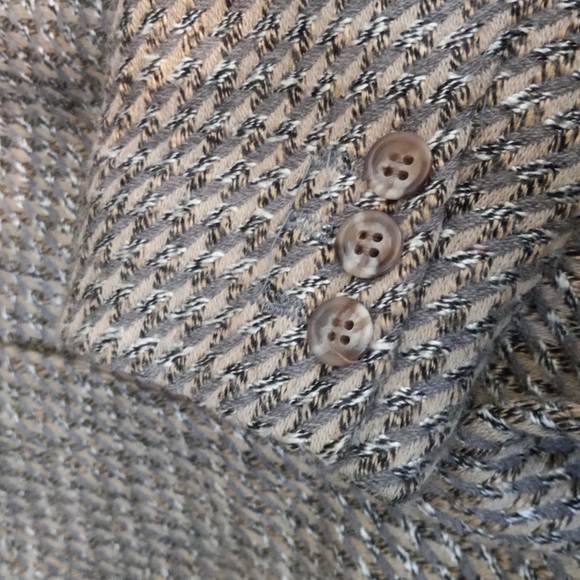 Liz Claiborne Herringbone Blazer Size 10 , 60% Wool - Picture 8 of 8